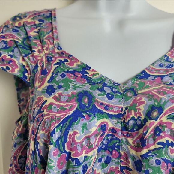 MATILDA JANE 'In The Maze' Cap Sleeve Top - Picture 3 of 8